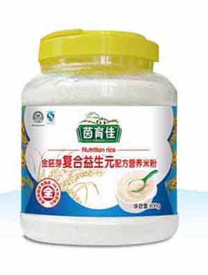 茵育佳金胚芽復合益生元配方營養(yǎng)米粉